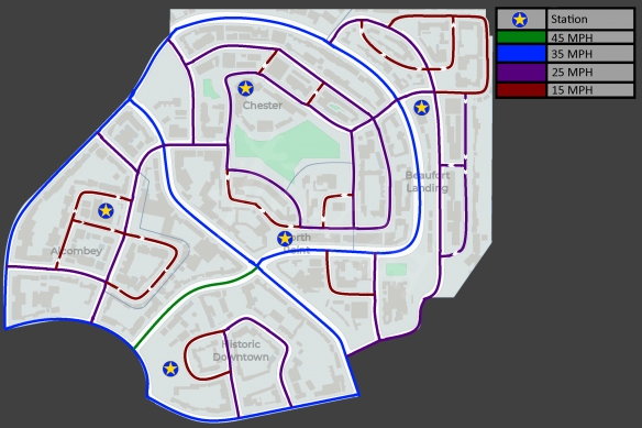 《警察模拟器巡警》地图数据怎么看？数据地图分享