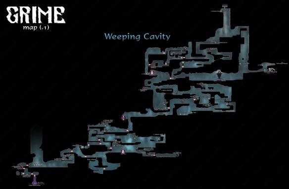 《GRIME》地图大全 全地图详细一览