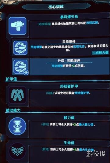 《战锤40K混沌之门恶魔猎人》执法官定位及技能分享 执法官怎么玩？