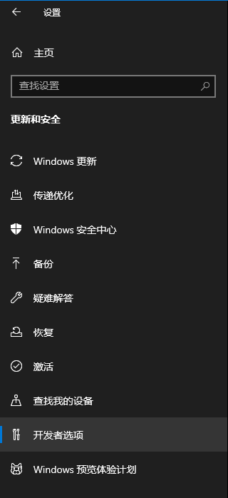 Win10开发人员模式怎么打开？Windows设置开发者模式打开方法