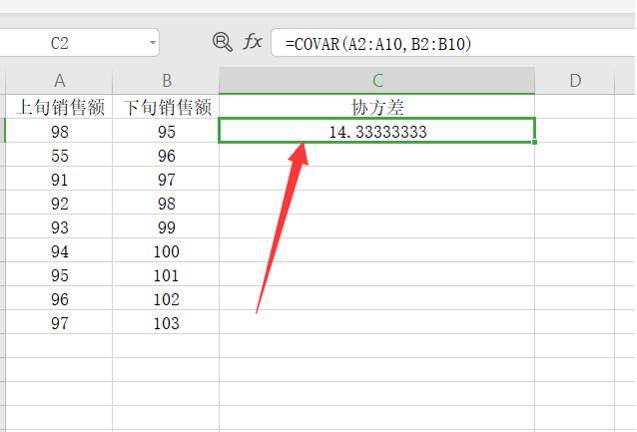 用Excel怎么计算协方差矩阵？