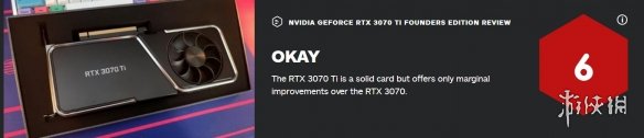 IGN评价RTX3070Ti显卡：微不足道的提升不建议购买