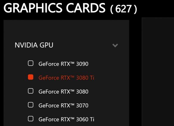 显卡厂Palit意外曝光 RTX 3080 Ti / 3070/ 3050等显卡