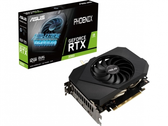 最短的安培显卡：华硕发布单风扇RTX3060Phoenix