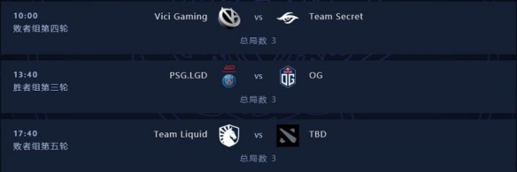 Ti9：《DOTA2》Ti9主赛事第五日观战指南新鲜出炉