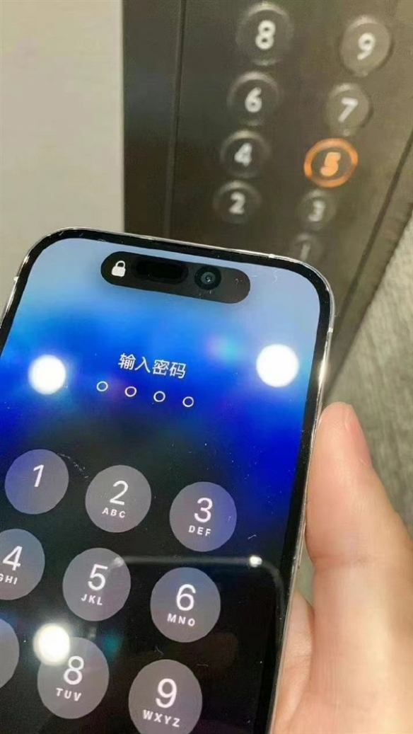 网友晒iPhone14新机：满怀期待的灵动岛“跌下神坛”！