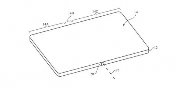 可自我修复显示屏折痕！苹果折叠屏iphone专利曝光！