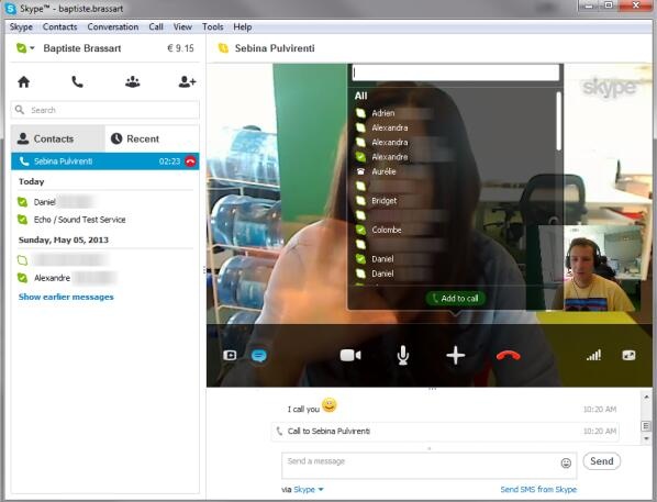 Skype网络电话 8.66软件截图（3）