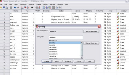 SPSS 22.0软件截图（1）