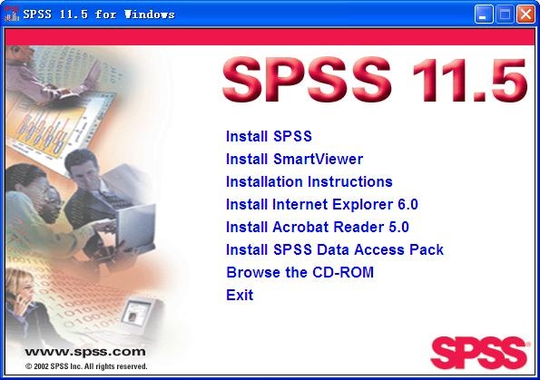 SPSS11.5 中文版软件截图（1）