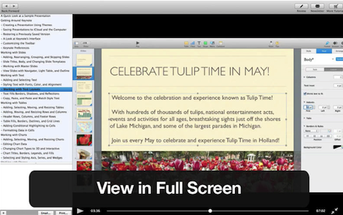 Tutor Keynote For Mac 1.2软件截图（1）