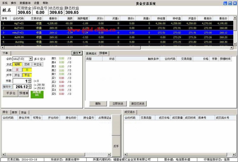 快金交易客户端 1.0.3软件截图（1）