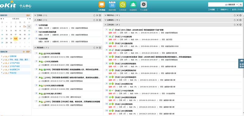 oKit项目管理软件 6.0软件截图（1）