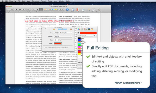 PDF Editor Pro For Mac 3.7.9软件截图（3）