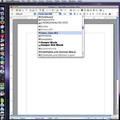 OpenOffice.org 4.1.6软件截图（2）