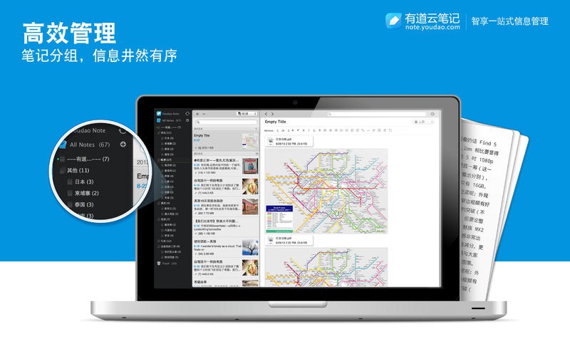 有道云笔记 for Mac 7.0.8软件截图（1）