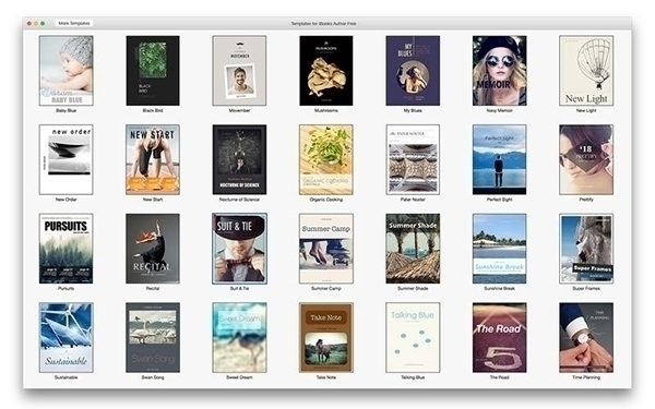 Templates iBooks Author For Mac 2.3软件截图（3）