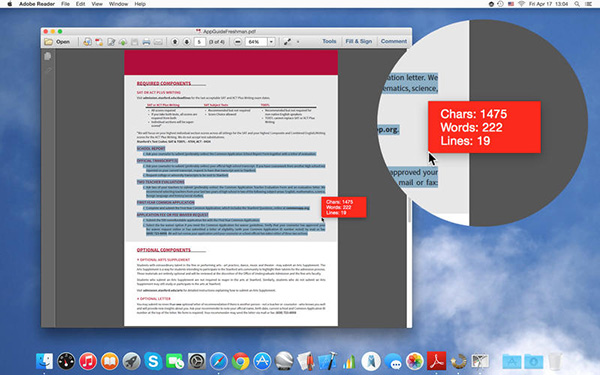 Word Count Popup for Mac v2.25软件截图（1）