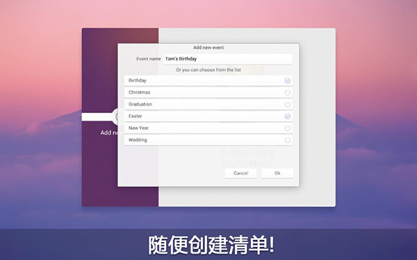 预算王 for Mac 1.0软件截图（1）