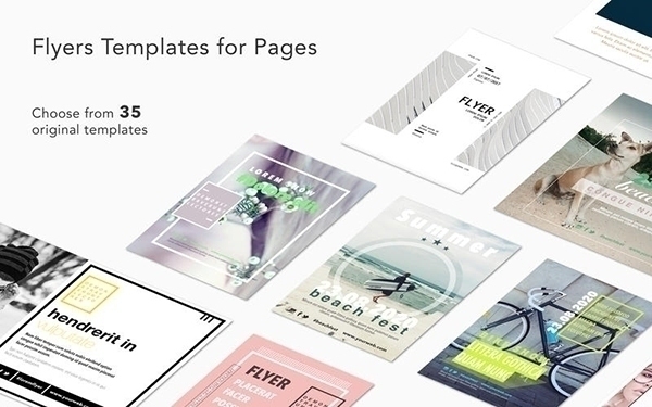 Flyers Templates Pages for Mac 1.6软件截图（2）