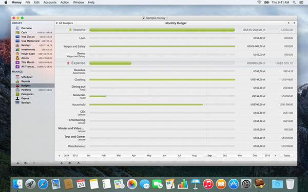 Money by Jumsoft For Mac 4.7.2软件截图（3）