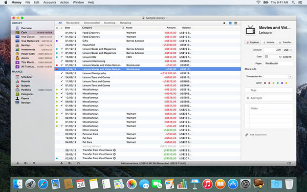 Money by Jumsoft For Mac 4.7.2软件截图（4）