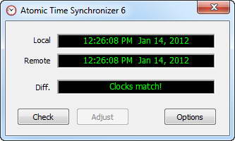 Atom Time Synchronizer 6.0软件截图（1）