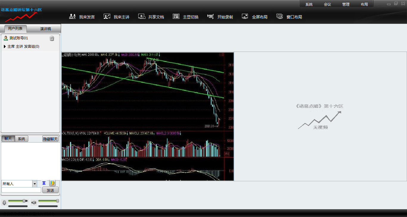 诸葛点睛财经讲坛 12.9.17精华版软件截图（1）