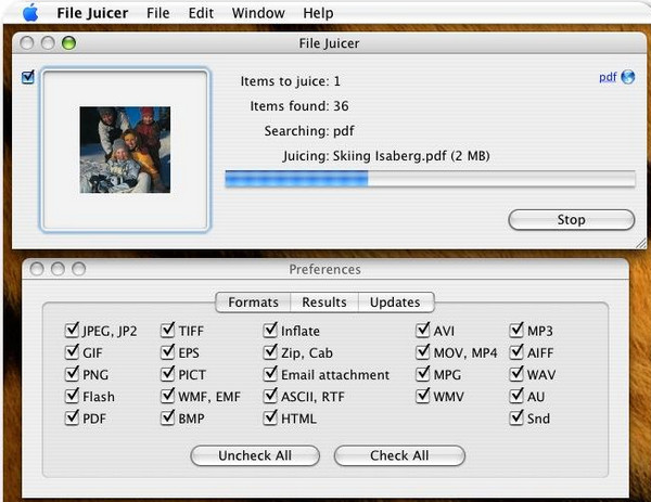 File Juicer For Mac 4.55软件截图（2）