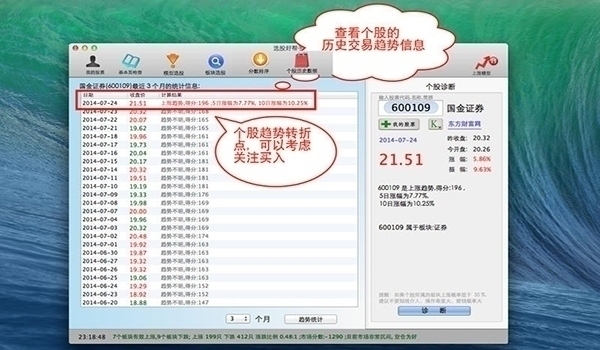 选股好帮手 for Mac 1.40软件截图（1）