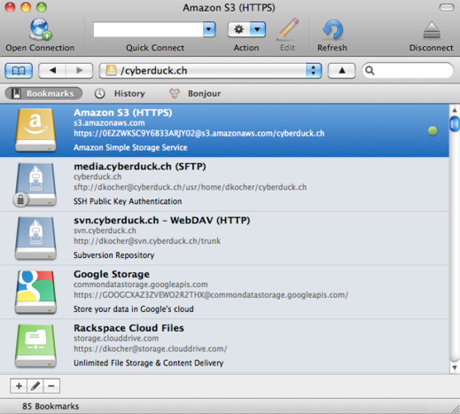 Cyberduck For Mac 6.4.1软件截图（2）