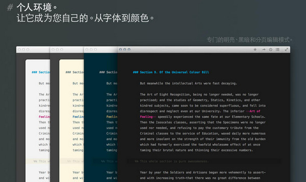 Ulysses For Mac 2.8.1软件截图（1）