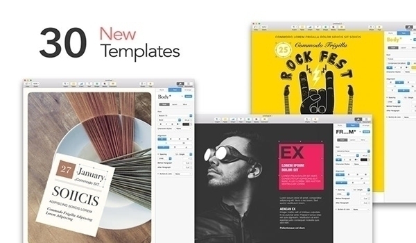 Templates Pages For Mac 5.3软件截图（2）