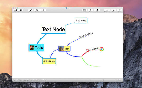 大智慧思维导图工具For Mac 1.0软件截图（2）