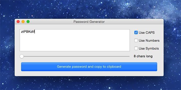 Password Creator For Mac 1.0.0软件截图（2）