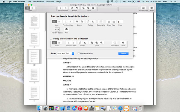 DjVu文件阅读器For Mac 1.0软件截图（1）