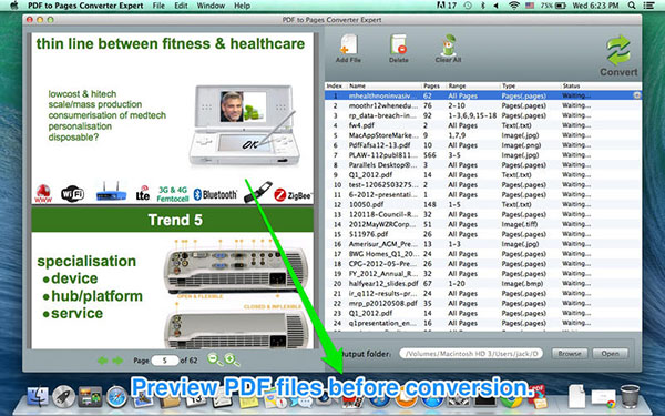 PDF to Pages Converter Expert For Mac 2.5.0软件截图（1）