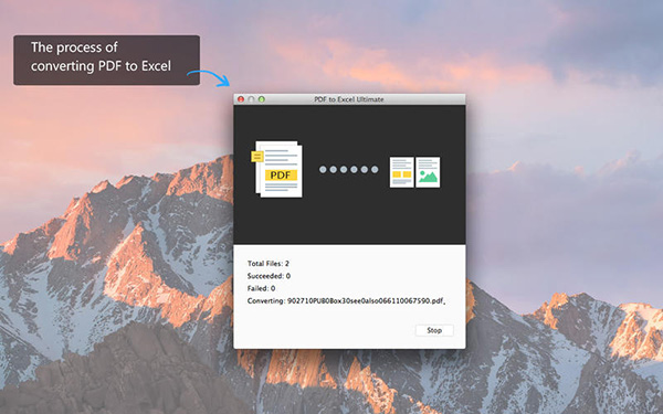 PDF to Excel Ultimate For Mac 1.0.29软件截图（2）