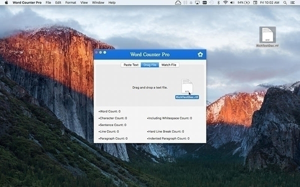 Word Counter Pro For Mac 1.7.1软件截图（2）