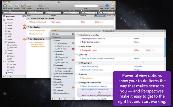 OmniFocus 2 For Mac 2.8.2软件截图（3）