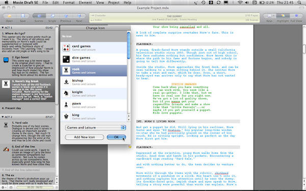 Movie Draft SE For Mac 1.0.2软件截图（1）