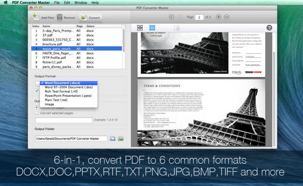 PDF Converter Master For Mac 5.0.0软件截图（2）