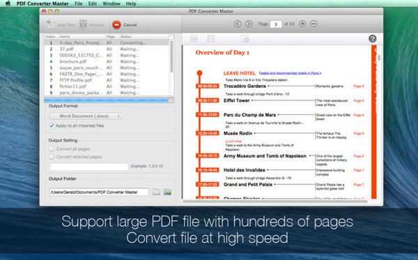 PDF Converter Master For Mac 5.0.0软件截图（3）