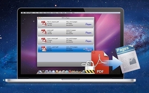 PDF to Pages For Mac 2.3.0软件截图（2）