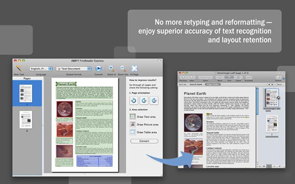 ABBYY FineReader Express For Mac 8.5软件截图（2）