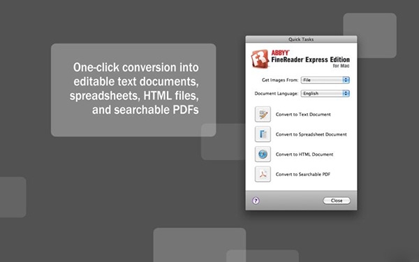 ABBYY FineReader Express For Mac 8.5软件截图（3）