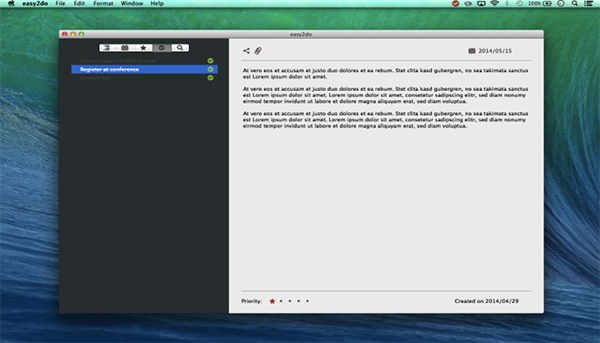 Easy2do For Mac 1.2.5软件截图（4）