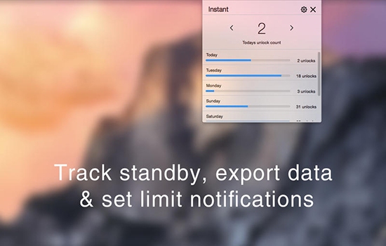 Instant usage time For Mac 2.1软件截图（1）