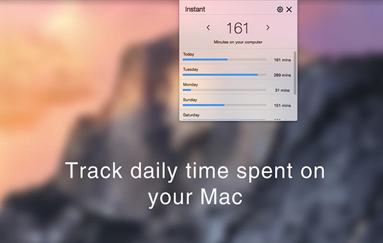 Instant usage time For Mac 2.1软件截图（2）