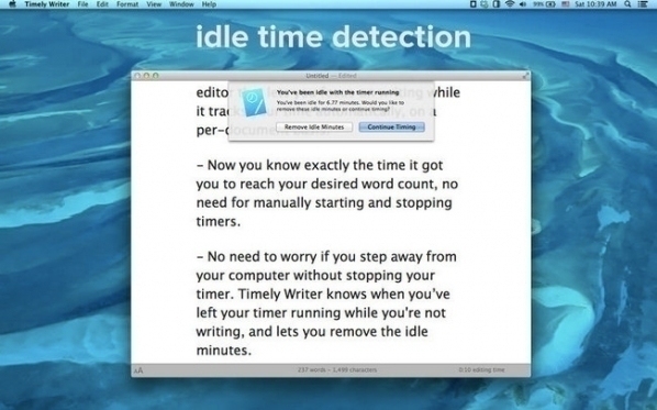 Timely Writer For Mac 1.0软件截图（2）